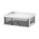 thumbnail image 1 of Gabinete de almacenamiento de escritorio transparente | Organizador de cajones multicapa para cosméticos y papelería | Caja de almacenamiento de plástico con asas redondeadas, 1 of 4