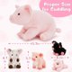 thumbnail image 2 of Peluche Karister Pig Mommy con 4 peluches de cerdito bebé de 40 cm, 2 of 6