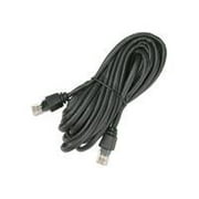 Microsoft - Game console link cable - RJ-45 male to RJ-45 male - 19.7 ft - black