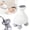 A4_White, variant on WUXIAB Deep Tissue Massage Device,Muscle Relief Tool,Portable Massage Machine,On The Go Relaxation,4-Head Handheld Deep Tissue Massage Gun,6-Speed Percussion Muscle Massager with Reverse Thrust