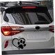 thumbnail image 2 of Calcomanías Reflectantes De Huellas De Perro Para Auto 3 Piezas Etiquetas Adhesivas Decorativas Para Ventanas De Coche Y Motocicleta 4.72X3.93 Pulgadas, 2 of 5