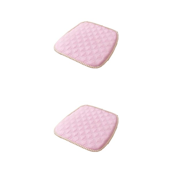 Toystoory Cojines para sillas de comedor: fácil instalación y protección Cómodos materiales ecológicos Almohadillas para cenar Polvo de Polvo de durazno Sin material de relleno 2Conjunto