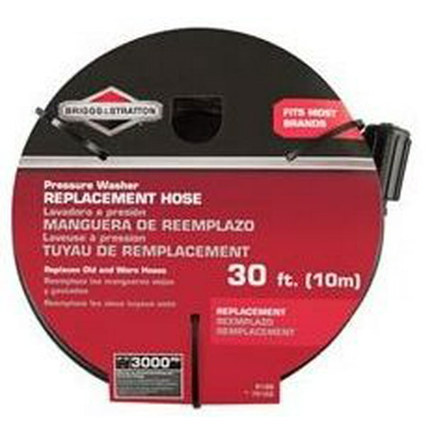 Briggs & Stratton Pressure Washer hose 1/4 x 30' 196138GS (6188