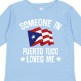 thumbnail image 4 of Inktastic Someone in Puerto Rico Loves Me Boys or Girls Long Sleeve Toddler T-Shirt, 4 of 5