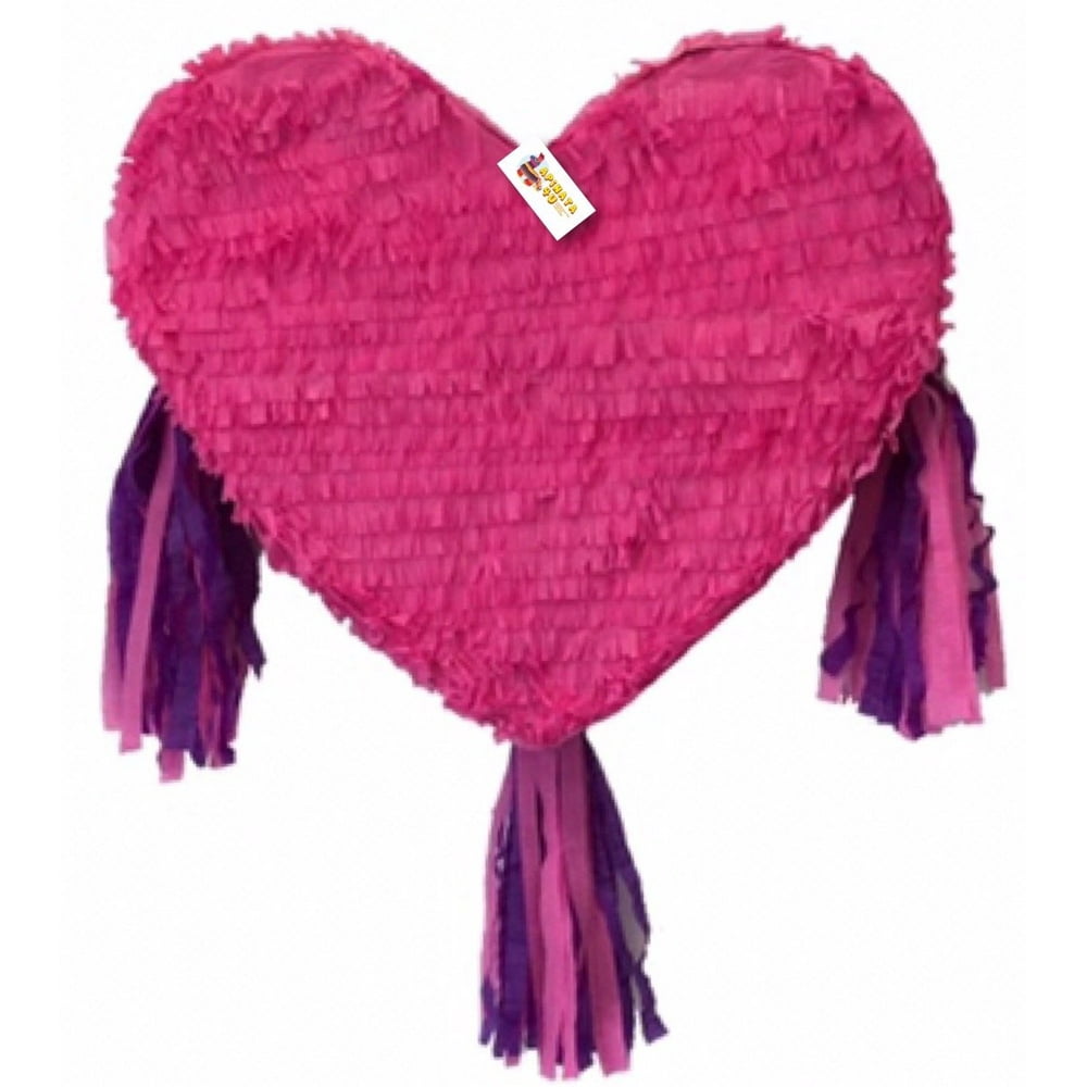Large Hot Pink Heart Pinata