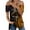 Brown, variant on Patlollav Ladies Tops,Womens V-Neck Short Sleeve Strapless Tshirts Polluver Blouse Tank Tops