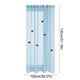 thumbnail image 3 of Uuiauoio Butterfly Window Panels Drapes Curtains Sheer Voile Tulle 39.37×51.18in Door Window Sheer Curtain Panel Butterfly Print Sheer Curtains for Bedroom Living Room Balcony, 3 of 7