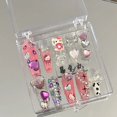 thumbnail image 1 of Sanrios-Colgante de uñas postizas de Hello Kitty, Parche de uñas largas de dibujos animados, armadura Y2K, melodía de Anime, regalos para niñas, 40 estilos, 1 of 4