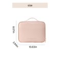 thumbnail image 2 of Neceser de viaje RIGHT AWAY, impermeable, piel sintética, color rosa, 2 of 5