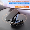 thumbnail image 3 of TopLLC Foldable Magnetic Car Phone Mount Traceless Glue Fixed Base Universal Dashboard Windshield With 2 Strong Magnets Block For Phone on Clearance, 3 of 7