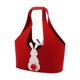 thumbnail image 1 of Bolsa de pascua de Pascua con mango, cesta de huevo reutilizable, bolsa de huevo de Pascua para envoltura de regalos, suministros de fiesta de Pascua Rojo, 1 of 8