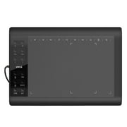 Graphics Drawing Tablet 14.06 x 9.6 Inch with 8192 Levels Battery-Free Pen and 8 Hot Keys, Compatible with PC/Mac/Android OS for Painting, Design & Online Teaching Black