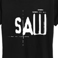thumbnail image 3 of Saw - White Logo Short Sleeve Graphic T-Shirt, 3 of 5