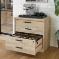 thumbnail image 2 of Sauder Mason Peak Lateral File Cabinet, Prime Oak Finish, 2 of 11