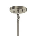 thumbnail image 5 of 43997NI Kichler Lighting Crosby - 3 light Convertible Chandelier - with Contemporary inspirations - 13.75 inches tall by 18 inches wide-Brushed Nickel, 5 of 6