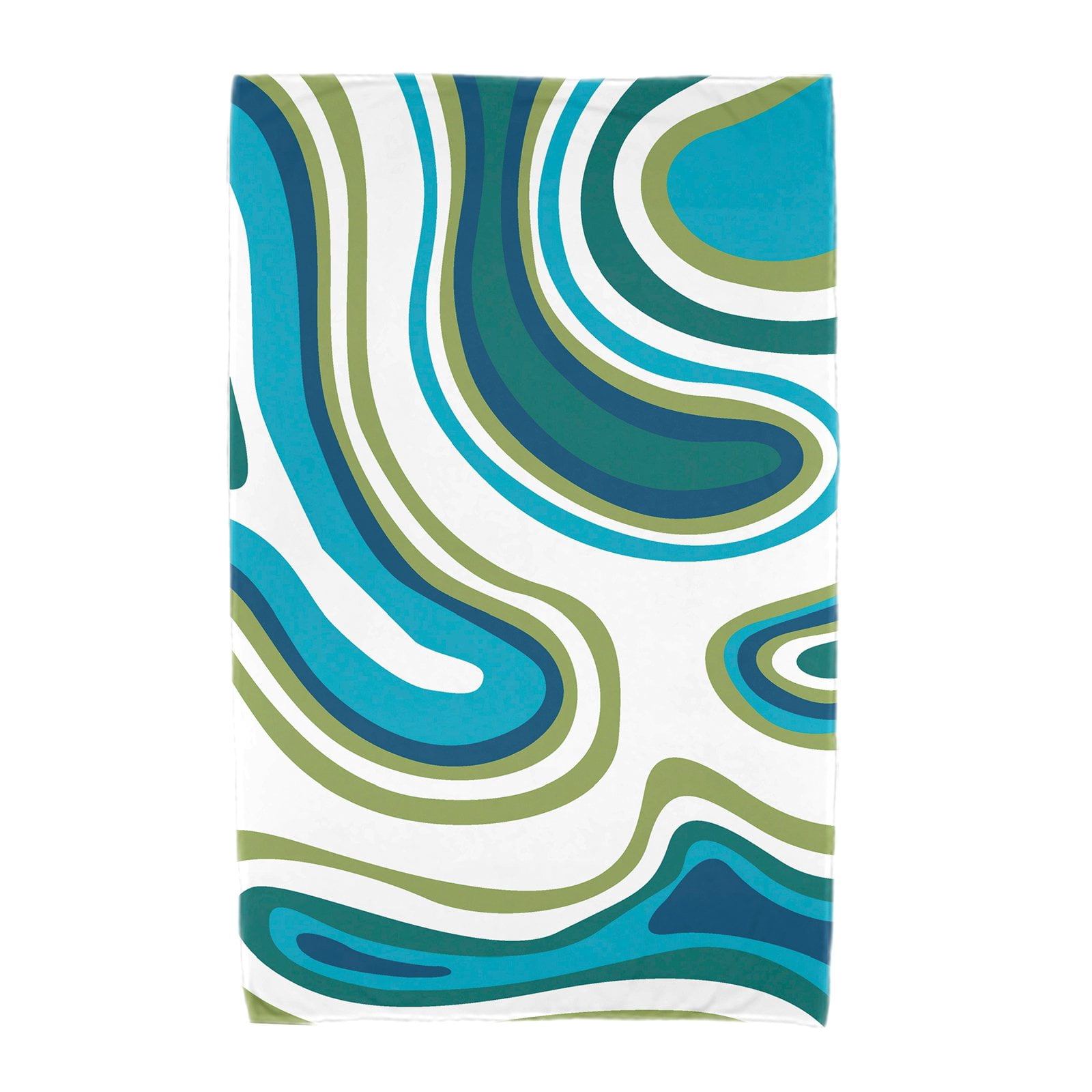 Simply Daisy 30" x 60" Agate Geometric Print Beach Towel