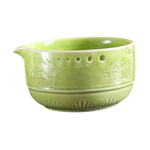 Accesorios para tazón de , rallador de ajo, herramienta de cocina versátil, regalo con 5 tamaños de agujeros, utensilios de cocina resistentes Verde