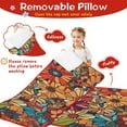 thumbnail image 3 of Pioneer Flower Floral Print Pattern Toddler Nap Mats for Kids Preschool,Sleeping Mat Bag or Kids,Toddler Sleeping Bag,Toddler Nap Mat or Daycare, 3 of 6