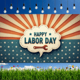 thumbnail image 5 of Decorative Design Happy Labor Day Banner Polyester Material Holiday Decoration for Holiday Celebration Indoor Decoration Outdoor Decor, 5 of 7
