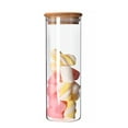 thumbnail image 2 of Glass Jars with Airtight Lids Large Durable Storage Jar for Sauces Pickled Vegetables  2, 2 of 8