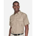 thumbnail image 2 of Harriton M580 Men's Key West Short Sleeve Performance Staff Shirt-Khaki-5XL, 2 of 2