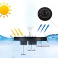 thumbnail image 4 of Fuente solar boquillas Fuente de decoración de jardín con energía solar Bomba de fuente solar flotante de 3.5W para estanque pequeño Cola Fuente de baño para pájaros, 4 of 7