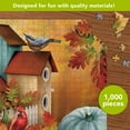 thumbnail image 3 of Briarwood Lane Fall Floral Birdhouses 1000 Piece Jigsaw Puzzle, 3 of 5