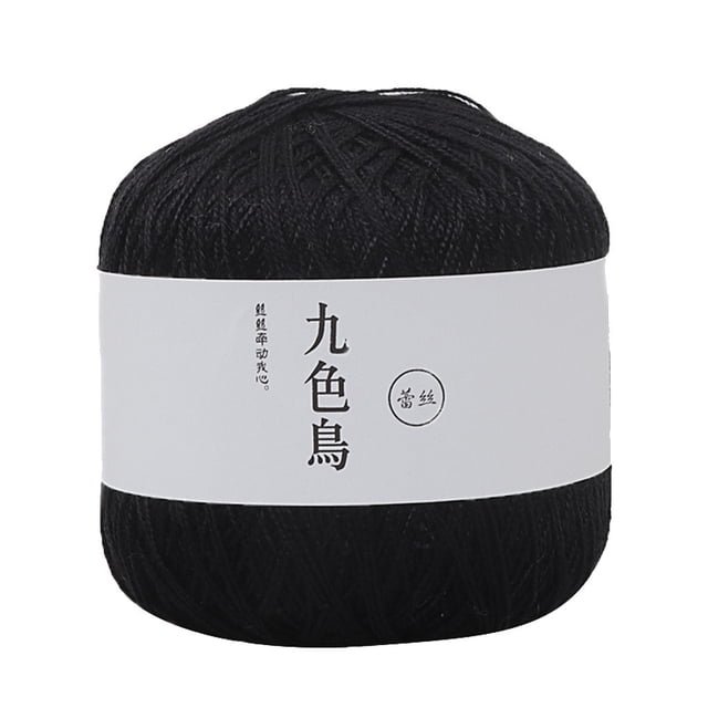 Lace Thread Diy Woven Cotton Fine Cotton Thread Crochet Yarn 8th