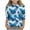 Blue Plus Size Blouse for kids_h, variant on Unisex Kids Summer Fashion Shirts 3/4 Sleeve Loose Fit Floral Printed Spring Tops Round Neck Blouses for Girls Dressy Casual Tunic Tops Lightweight Basic T-Shirts