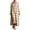 36#Khaki, variant on Women Plaid Shirt Dress Long Sleeve Button Down Maxi Dresses Checker Pattern Casual Gingham Cover Up Sundress Summer Fashion Beach Outfits Travel Khaki XL