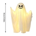 thumbnail image 4 of Kdkad Halloween Light Up Ghost Decor, 33 In Spooky Cute Standing Ghost, Halloween Decorations for Front Door Porch Yard Tree, Indoor Party Room Decor, 4 of 8