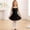 A231 Black, variant on Kids Girls Ballet Dance Dress Mini Chiffon Hem Tween Leotard Spaghetti Strap Sleeveless Gymnastics Athletic Activewear Flowy Flattering Practice Performance Wear for Teen