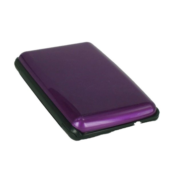 HAOAN Card Holder Minimalist Aluminum Shell Credit Card Holder RFID-Blocking Credit Card Protector for Organized Security