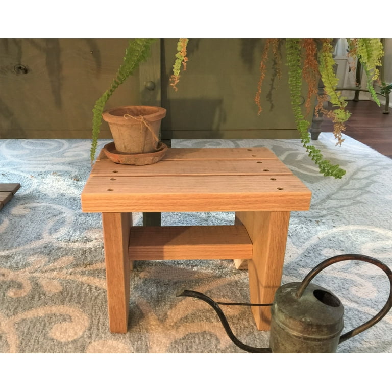 Window Plant Stand Amazon Awae Indoo And Outdoo Ecycled Wood Stool