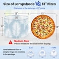 thumbnail image 2 of Coastal Linen Drum Lampshades Palm Coastal Hampton Blue Palm leaves Beach 13"x13"x10" Light Shade for Table Lamps Floor Lamps Drum Lamp Shades Lampshade Replacement Assembly Required, 2 of 8