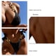 thumbnail image 5 of Bikini texturizado con detalle de cadena NikouMX Traje de baño de corte alto 2 piezas, 5 of 6