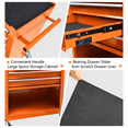thumbnail image 5 of ARTMAN 4 Drawers Multifunctional Tool Cart With Wheels,Orange, 5 of 15