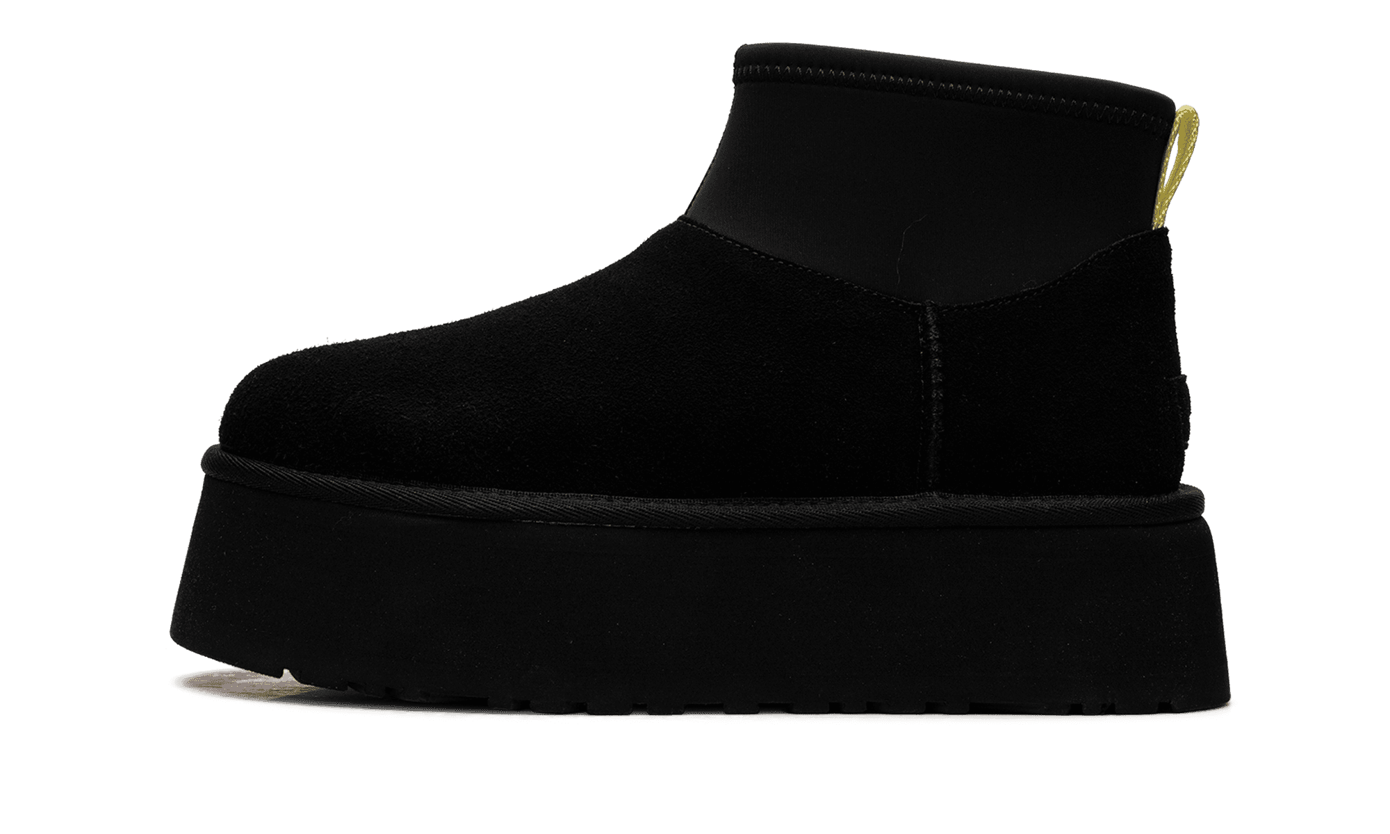 UGG Women's Classic Mini Dipper Puffer Boot Black, from StockX