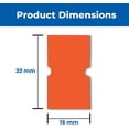 thumbnail image 2 of Perco Garvey 22-66 2 Line Price Gun with 90,000 Fluorescent Red Price Marking Labels Value Pack, 2 of 6