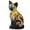 B, variant on geerera Stained Glass Cat Table Lamp, Resin Feline Shaped Decorative Lamp, Hand Stained Colorful Night Light, Bedroom Decor, Living Room Accent, Gift for Cat Lover
