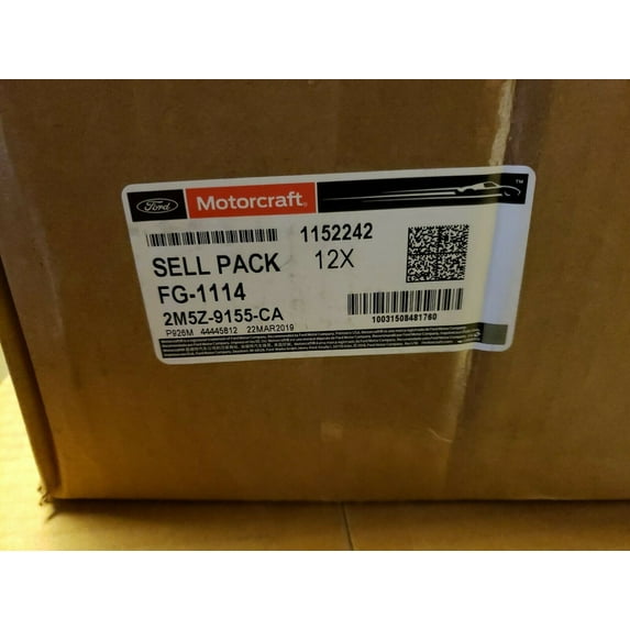 (12) OEM Ford Motorcraft Fuel Filter FG-1114 2M5Z-9155-CA FG986B F89Z-9155-A