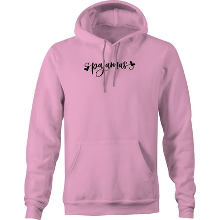 

Pajamas Hearts Love Lazy Chill Veg Couch Potato Pink XL Hoodie