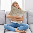 thumbnail image 6 of Yokan Chenille Sofa Cushion Pillow, Comfortable Decorative Pillow for Living Room & Bedroom, Soft Beige Back Cushion for Sofa & Bed, High Elasticity Filling, Easy to Clean, Stylish Home Décor, 6 of 7