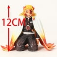 thumbnail image 1 of Demon Slayer Kyojuro Rengoku Figura de acción Death Version Anime Doll Decoración Colección Modelo Juguetes zhangmengya LED, 1 of 2