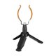 thumbnail image 4 of Soporte plegable para cañas de pesca en hielo con trípode, soporte portátil para cañas de pesca y soporte estable para pesca. Amarillo, 4 of 9