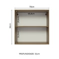 thumbnail image 3 of Alacena Gabinete Superior Cocina Glamy 70cm MN, 3 of 5