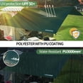 thumbnail image 4 of Lona para Camping Impermeable JAICOM 1,4 kg 10x5 m con Accesorios, 4 of 7