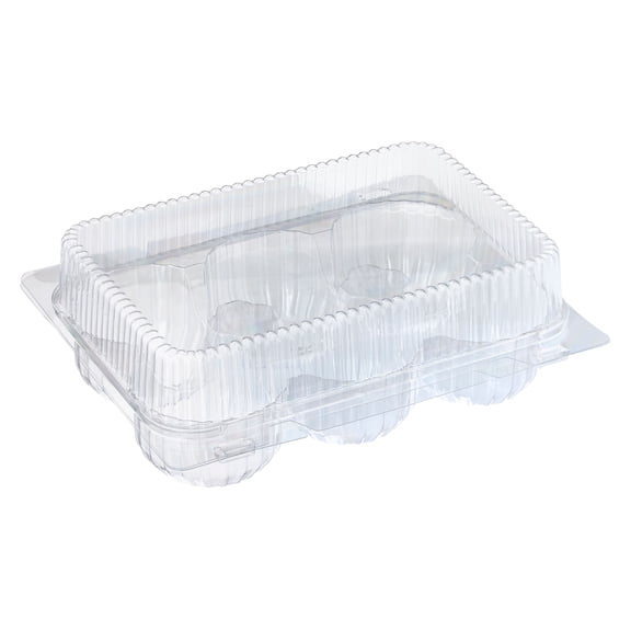 6 Packs: 3 ct. (18 total) 6-Cup Cupcake Clamshells by Celebrate It