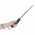thumbnail image 3 of Hand Held Flagpole, Telescopic Stainless Steel Flag Pole Extends From 11.4in to 79in with 2 Rings for Hanging Flags, for Teachers Tour Guide Parades Stadium Events, 3 of 7