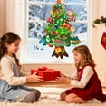 thumbnail image 3 of Tumao Felt Christmas Tree for Toddlers Kids 3.4FT DIY Montessori Christmas Tree Kit Felt Christmas Tree Wall Decorations with Santa 40Pcs Ornaments for Christmas Gift Home Decor, 3 of 8
